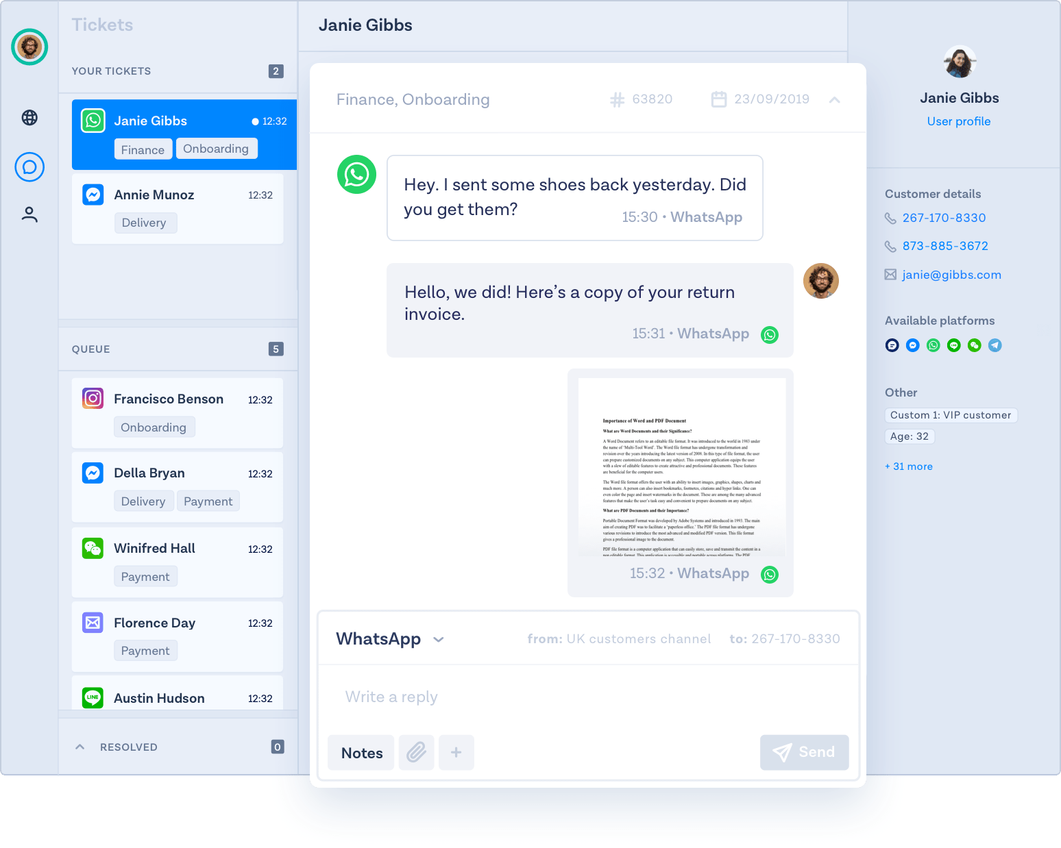 Engage 1 Chat Marketing